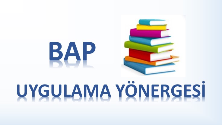 BAP UYGULAMA YÖNERGESİ