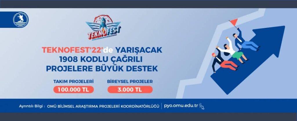 2021 Yılı “1908 kodlu Çağrılı Projeler” TEKNOFEST Çağrısı Başvuruları Başladı
